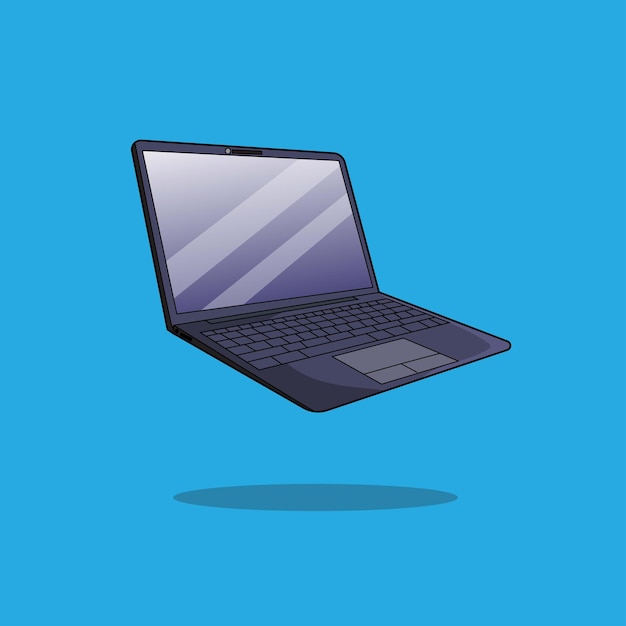cartone animato per laptop