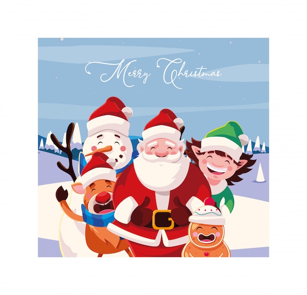 Cartoni animati di buon Natale