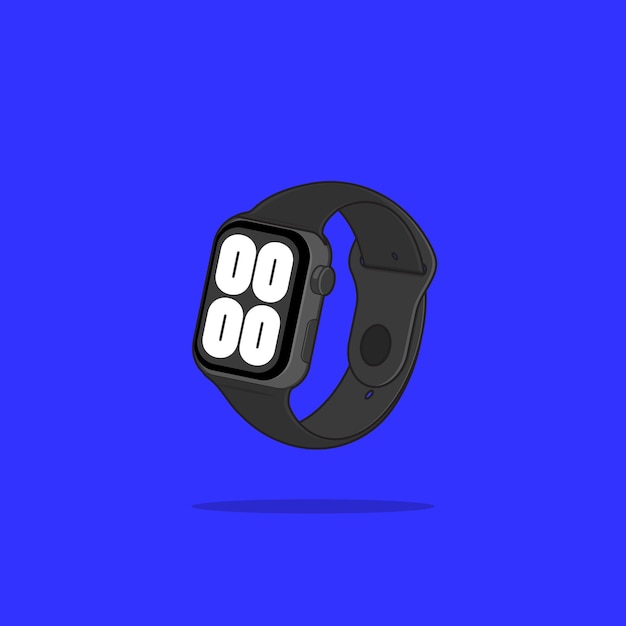 Cartoon animato di SMARTWATCH carino