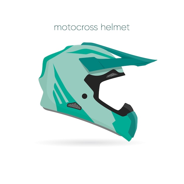 Casco motocross, casco per motocross stile moto