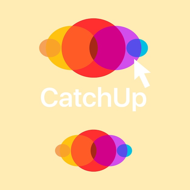 Catchup Colore piatto Applicazione Catchup Illustrazione editoriale vettoriale