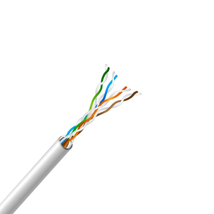 Vettore cavo elettronico cat5