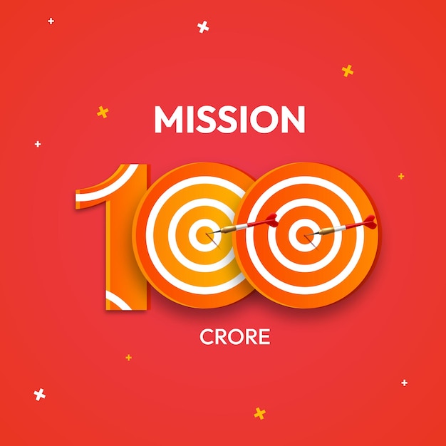 Celebrazione del bersaglio della missione 100 Crore