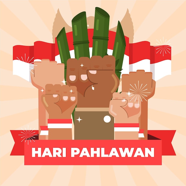 Celebrazione dell'illustrazione di Pahlawan