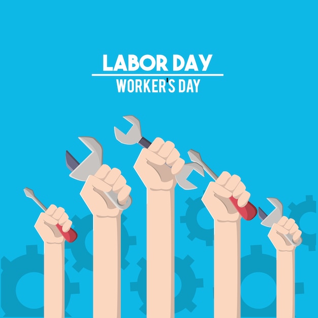 Celebrazione della tradizione americana del lavoro giorno