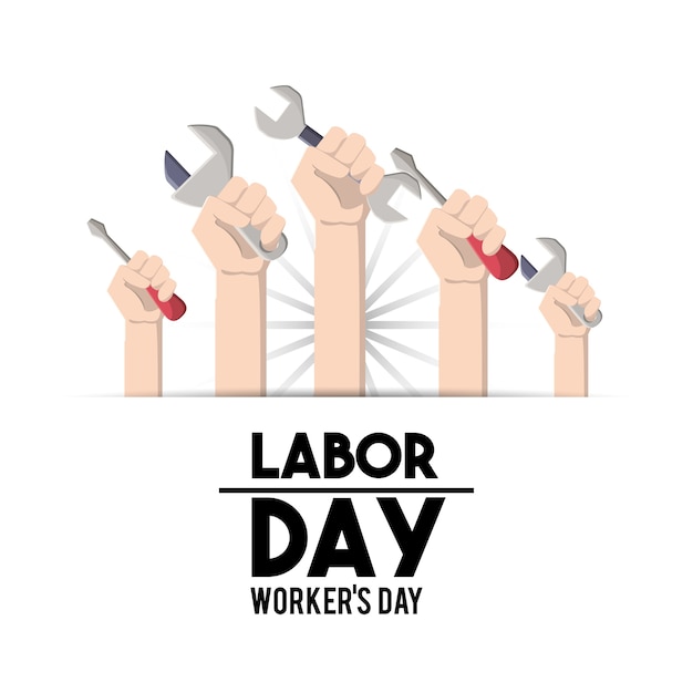 Celebrazione della tradizione americana del lavoro giorno