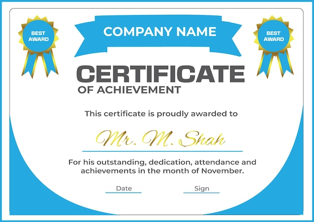 certificato