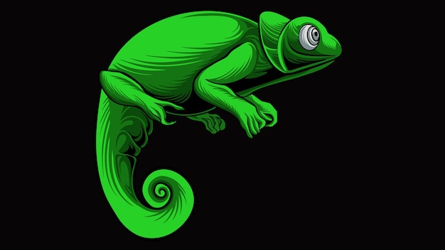 Chameleon Vector Design For Elements, colori modificabili