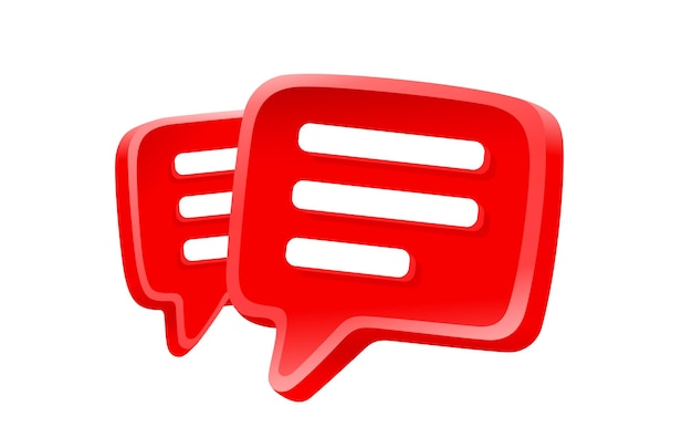 Chat icon blog internet sign symbol talk illustrazione vettoriale