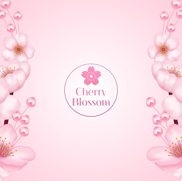 Cherry Blossom, sakura illustrazione.