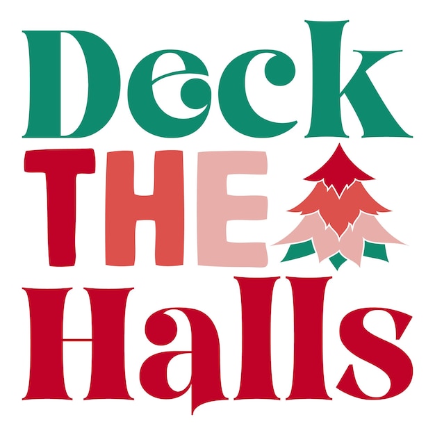Christmas Retro Svg Design e Download Digitale