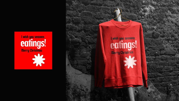Vettore christmas tshirt progetta abbigliamento festivo e creativo
