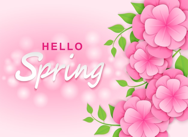 Ciao primavera sfondo