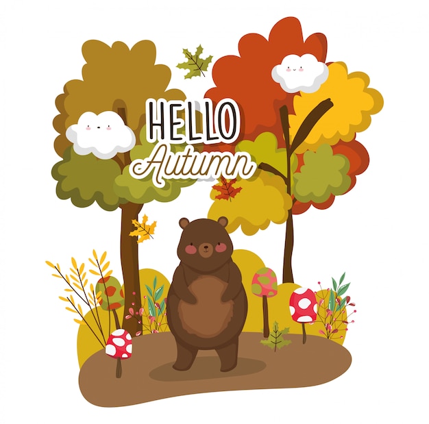 Ciao stagione autunnale piatta