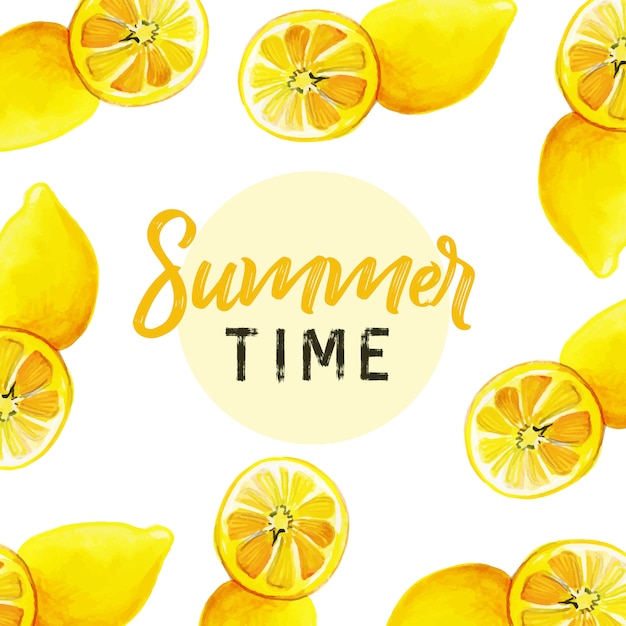 Ciao Summer Creative Background Design