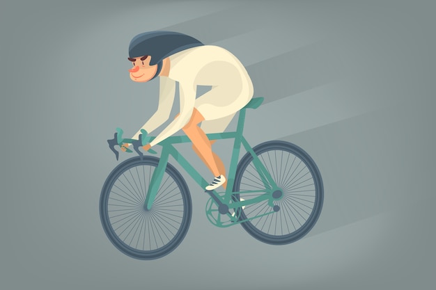 Ciclista Ciclista Atleta Sportivo