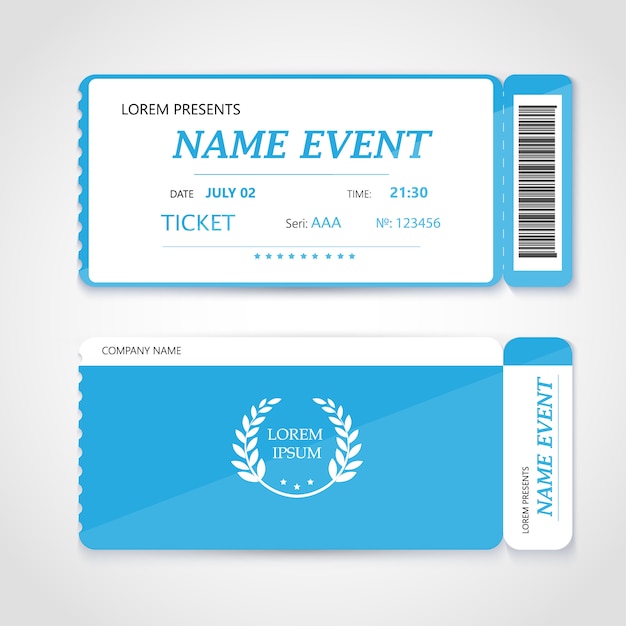Cinema Ticket Card dal design moderno