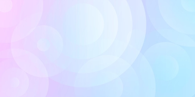 Circoli concentrici moderni bandiera sfondo patel fluido colorato blu e viola gradazioni astratto