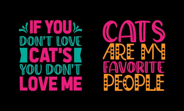 citazione scritta tipografia gatto