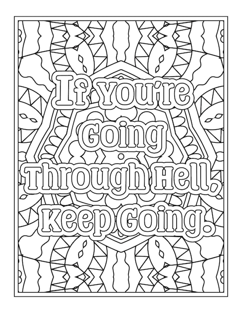 Citazioni che cambiano la vita Disegni da colorare per Kdp Coloring Pages