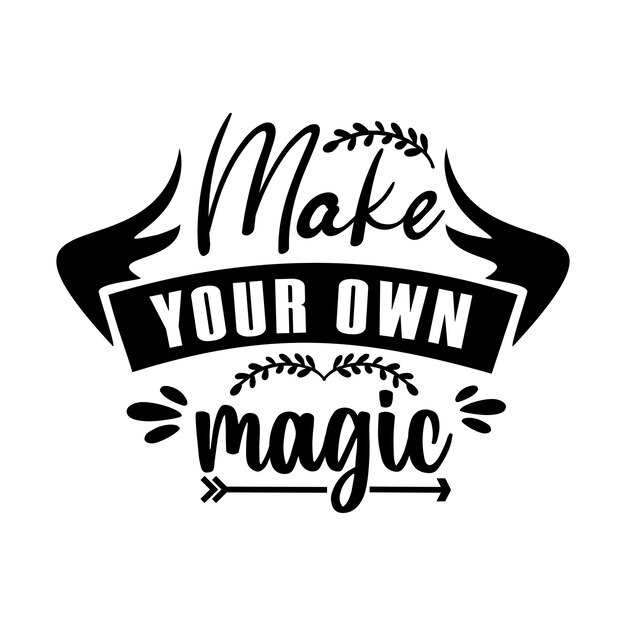 Citazioni ispiratrici svg lettering design vector