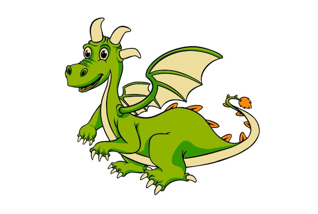 Clipart del drago di fantasia