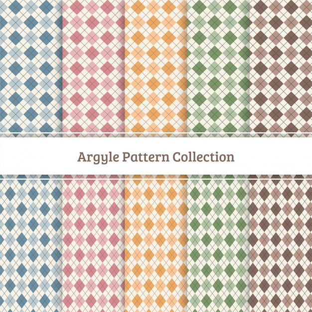 Collezione Argyle Pattern