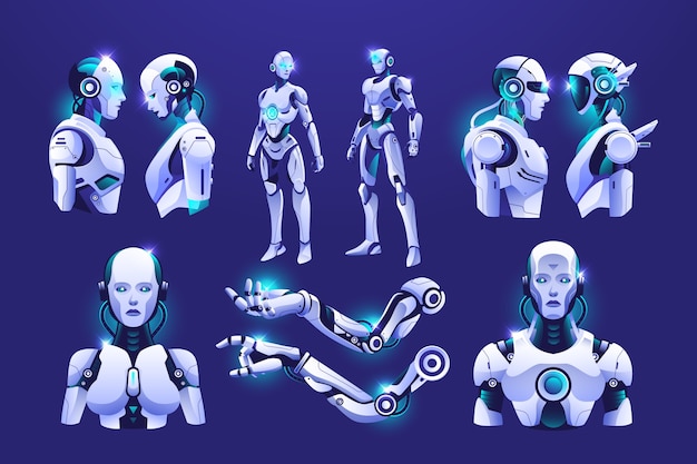 Collezione Cyborg in stile gradiente