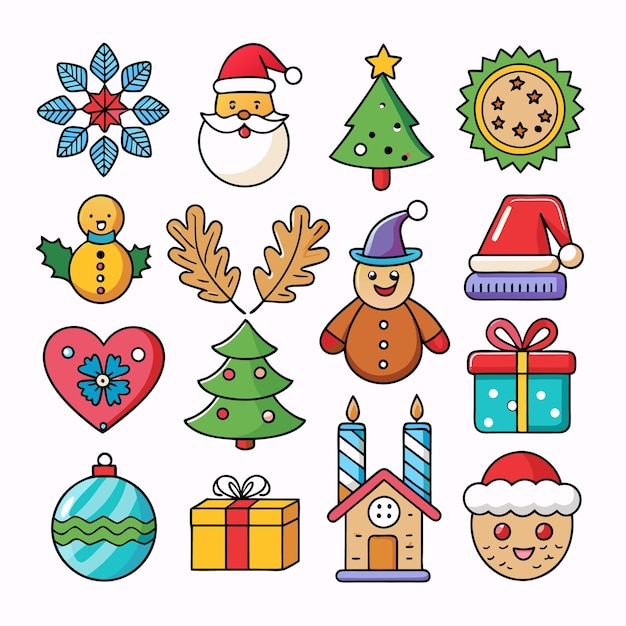 Collezione di clip di Natale