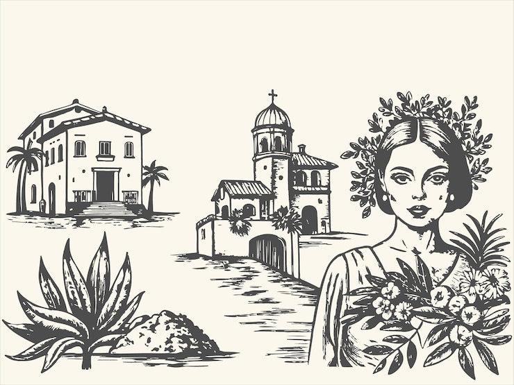 Vettore collezione di illustrazioni vettoriali di bevande minimaliste disegnate a mano arte per biglietti di auguri