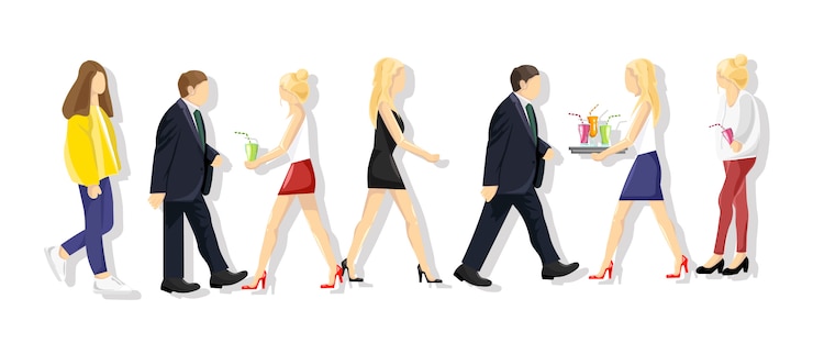 Vettore collezione di lifestyle per persone