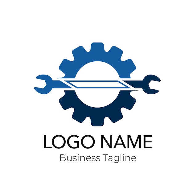 collezione di modelli di business per la progettazione di logo di servizio