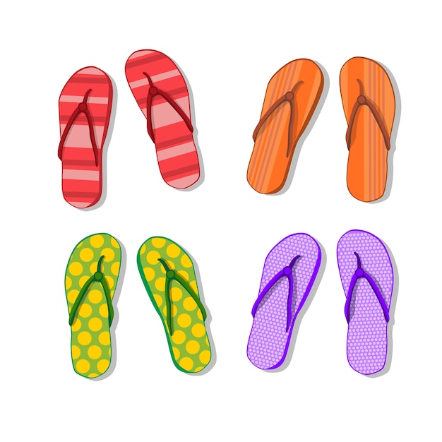 Collezione Flip Flops Icon Summer Slippers Foot Wear