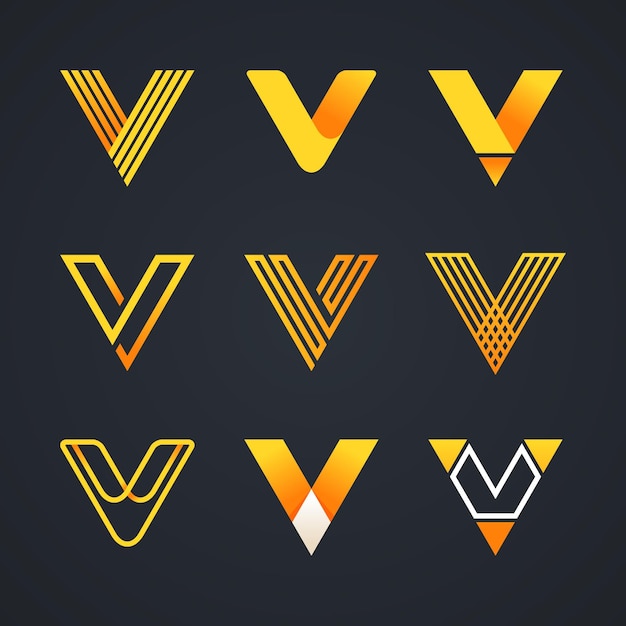 Collezione logo V