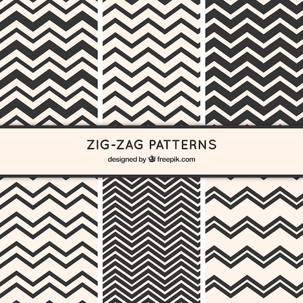 Collezione zig-zag