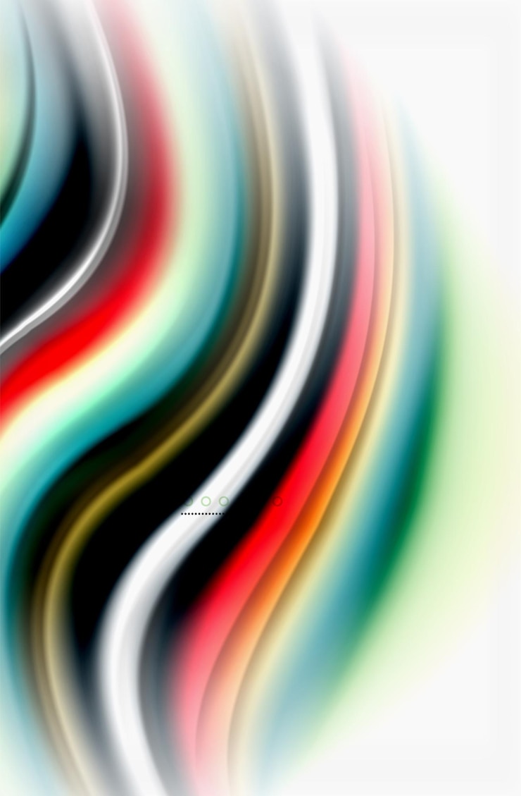Vettore color dell'arcobaleno onde vettoriali sfocate sfondo astratto illustrazione artistica vettoriale per presentazioni app carta da parati banner o poster