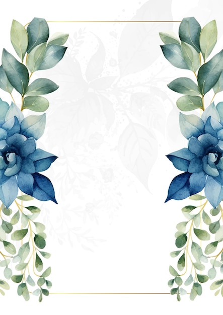 colorato colorato fiore fiore bellissimo ed elegante fiore modello di invito a nozze