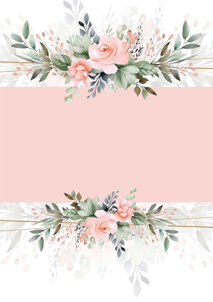 Vettore colorato colorato fiore fiore vettore elegante disegno a mano invito a nozze disegno floreale acquerello