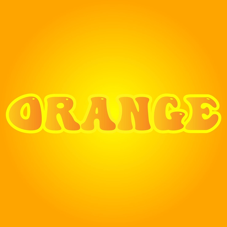 Vettore colore arancione brillante sfondo moderno