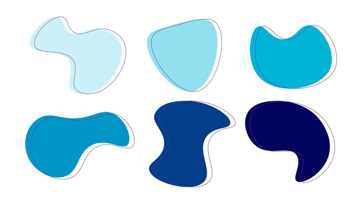 Vettore colore della forma astratta
