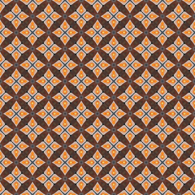 Colore trama del modello Design grafico ornamentale colorato Ornamenti a mosaico Modello di modello