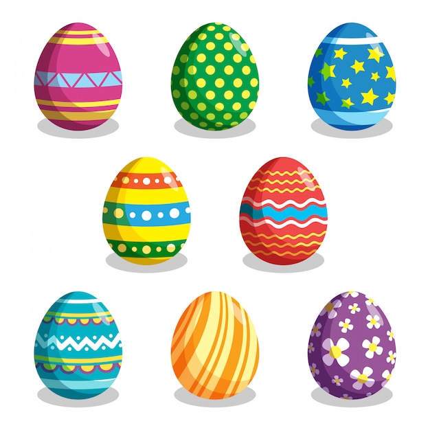 Colorful Uova di Pasqua