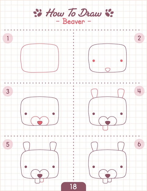 Come disegnare un personaggio di cartone animato Step by Step Drawing Tutorial