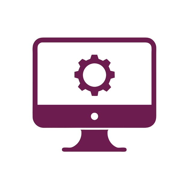 Componenti hardware di computer Parti e dispositivi dotati di sistema operativo OS Vector Style Design