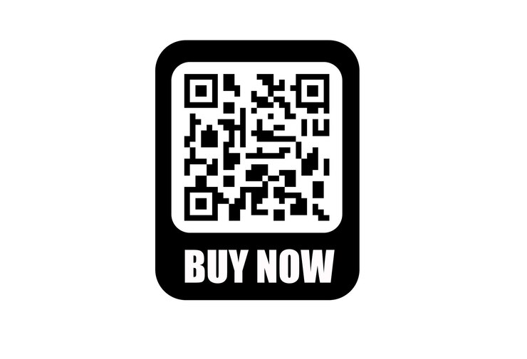 Comprare ora QR code scansione icona