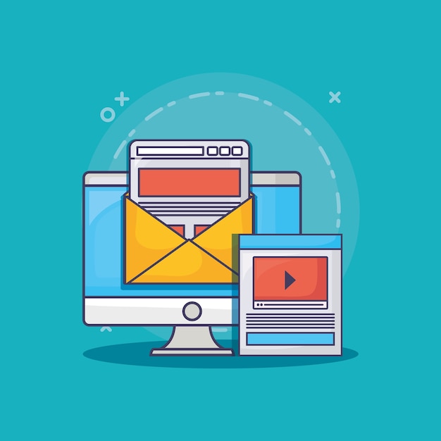 computer e interfaccia web