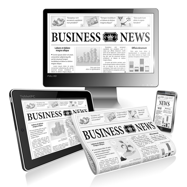 Concept - Notizie digitali
