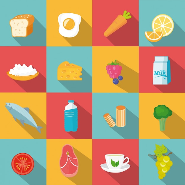 Concetto di alimento naturale.