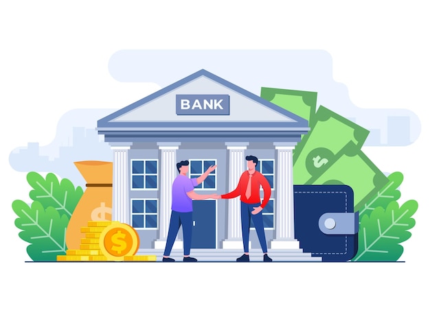 concetto di banca online