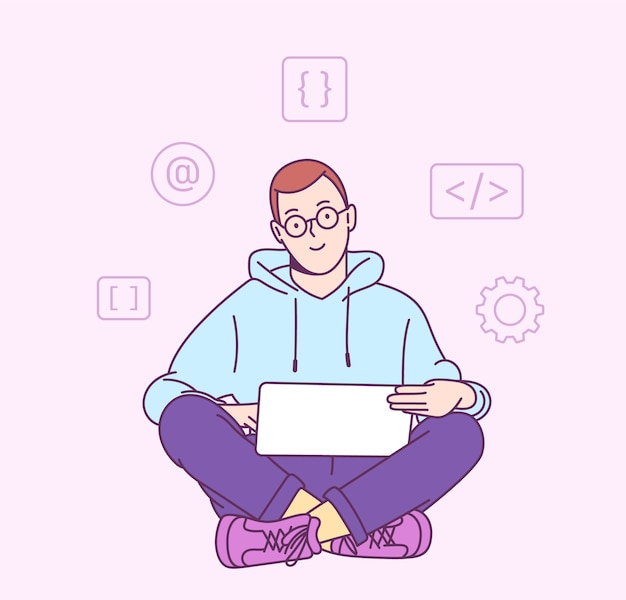 Concetto di codifica e programmazione di script in altri linguaggi php python javascript